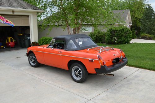 Restored 1979 MGB Convertible, image 4