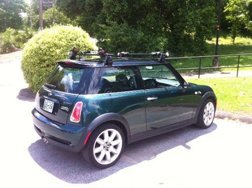 Find used 2006 Mini Cooper S in British racing green over a two toned ...