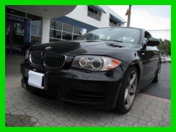 10 black 135-i 3l i6 automatic coupe *leather *sunroof *18 inch alloy wheels *fl