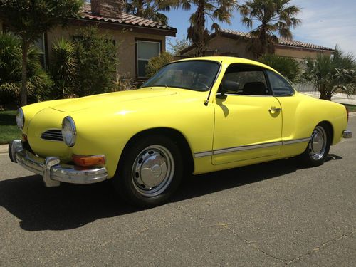 1974 VOLKSWAGEN  KARMANN GHIA COUPLE 2 DOORS, image 2