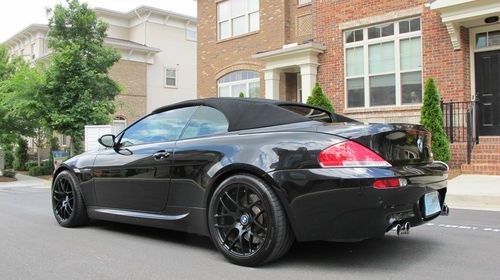 Find used 2007 BMW M6 Convertible – Black/Tan Rare 6 Speed - 49K Miles