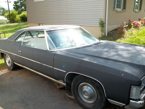 1971 chevrolet impala / 402 big block / ac car / runs great / needs home