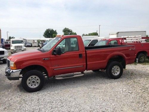 Ford f-350 xlt 4x4 7.3l powerstroke diesel 8ft bed 1-owner