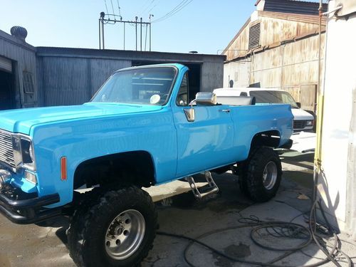 1974 chevy blazer k5 fully convertible new paint, new interior