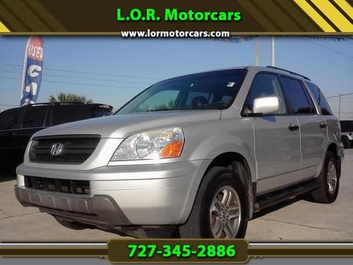 2004 honda pilot ex w/ leather and nav system