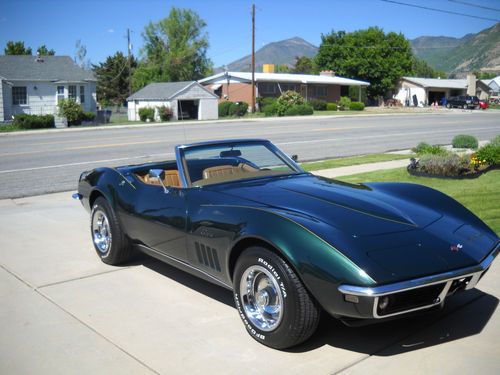 1968 chevrolet corvette base convertible 2-door 5.4l