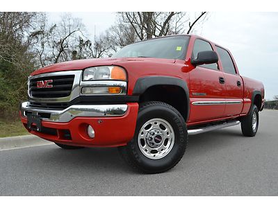 2006 gmc sierra 2500hd crew cab sle 4x4 super clean!!