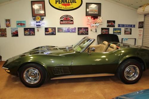 1970 corvette cvt.4 sp -350/300 -#'s matching--both tops