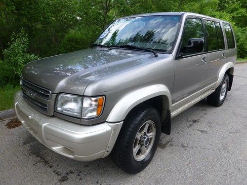 2002 isuzu trooper only 84,000 low miles! super clean rebuilt trans no reserve!