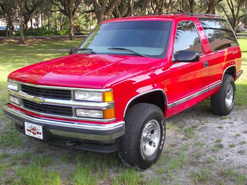 1999 chevrolet tahoe lt sport utility 2-door 5.7l