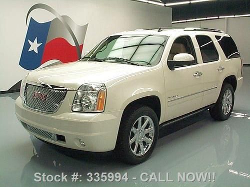 2011 gmc yukon denali awd sunroof nav rear cam dvd 20k texas direct auto