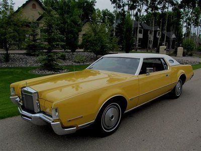 1972 lincoln continental mark iv 89000 original mile time capsule no reserve!