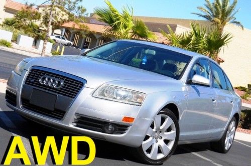 2005 audi a6 3.2l. quattro (awd) navigation 20 service rec's top of the line nr*