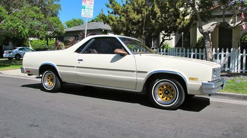 1985 chevrolet el camino