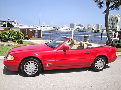 96 mercedes sl 500*10,887 orig 1 own miles*stellar cond*fla winter resident*mint