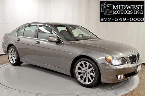 2006 06 bmw 750i luxury seating sport package 19  wheels navigation soft close