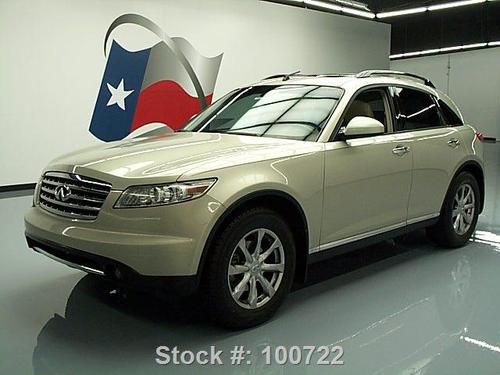 2008 infiniti fx35 htd leather sunroof nav rear cam 62k texas direct auto