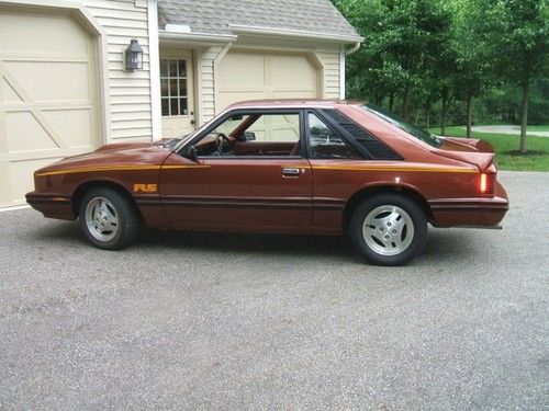 1979 mecury capri rs fox body 4 speed original owners