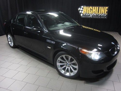 2006 bmw m5, 510-hp v10, smg trans, active ventilated seats, heads-up display