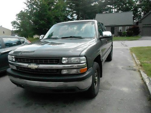 2001 chevrolet silverado 1500 4x4  extended cab