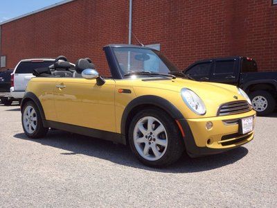 Mini cooper convertible power top leather heated seats we finance