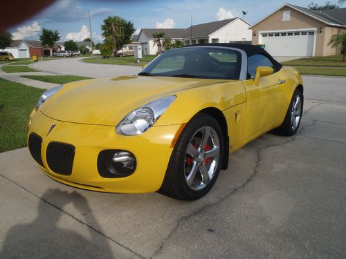 2008 pontiac solstice gxp convertible 2-door 2.0l