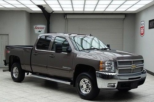2008 chevy 2500hd diesel 4x4 ltz z71 sunroof crew heated leather bose 1 owner