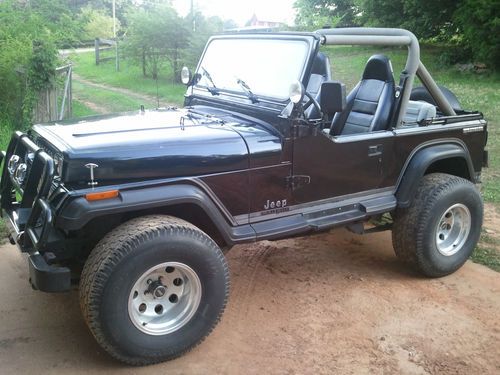 1990 jeep wrangler laredo 4.2l no reserve