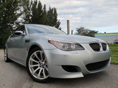 M5 sport sedan v10 500hp leather 7speed bluetooth extra clean florida carfax m 5