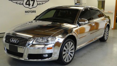 One of a kind chrome 2006 audi a8 quattro l sedan 4-door 4.2l