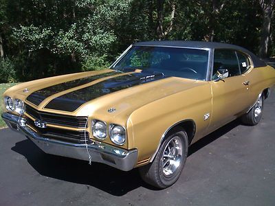 1970 Chevy Chevelle SS 396 350 HP Georgia car with bill sheet bucket seats, image 5