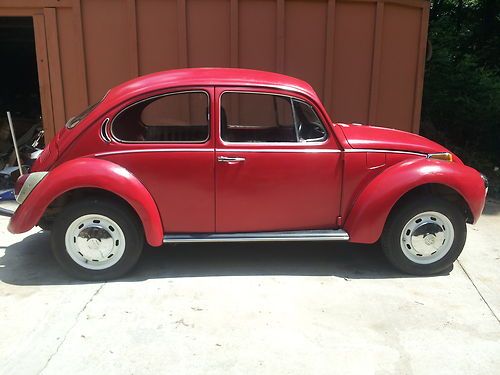 Extermely solid 1971 volkswagen beetle - rebuilt 1776cc engine w/ many new parts