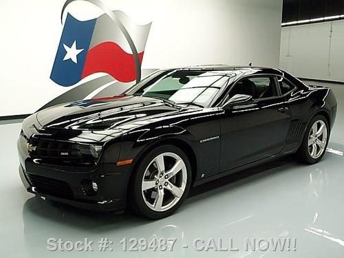 2010 chevy camaro 2ss auto htd leather 20" wheels 6k mi texas direct auto