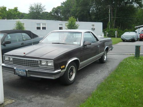 1986 chevy elcamino  v8 auto