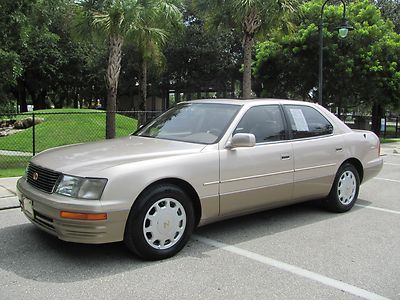 Florida lexus ls400! no rust! only 81k miles! beautiful condition inside and out