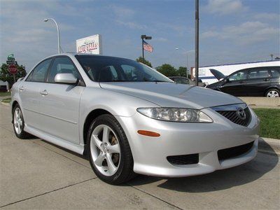 2004 mazda6 sedan manual silver sporty