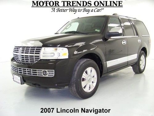 Navigation dvd sunroof htd ac seats thx power boards 2007 lincoln navigator 77k