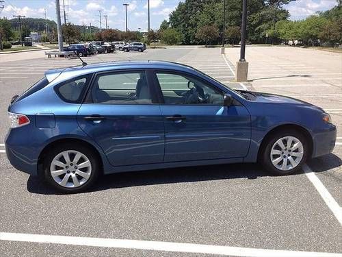 2008 subaru impreza 2.5i sport wagon 5-door, awd, 2 year full subaru warranty