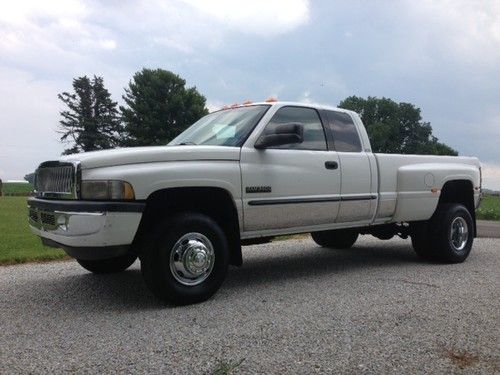 2001 dodge 3500 4x4 cummins diesel 6 speed dually needs motor engine work repair