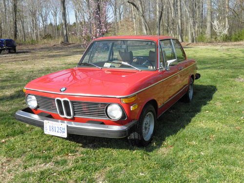 1975 bmw 2002 base coupe 2-door 2.0l