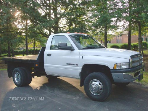 2001 dodge ram 3500 base cab standard 2 door pickup 5.9l 4wd