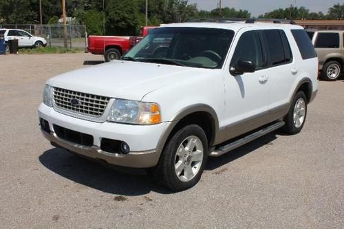 2003 ford explorer eddie bauer awd runs great no reserv