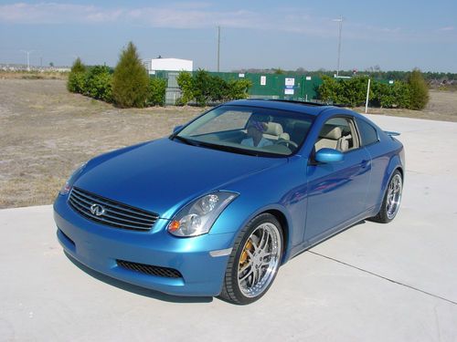 2003 infiniti g35 coupe fully loaded plus extras low mileage 40k!!