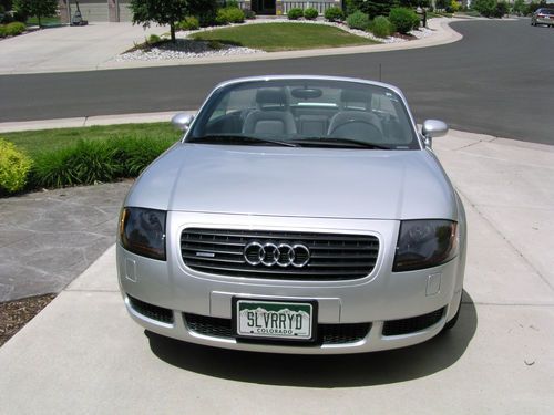 2001 audi tt base convertible 2-door 1.8l