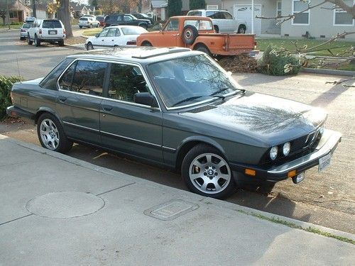 1986 bmw 528e eta - in very well cared for condition
