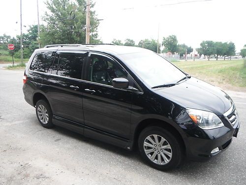 07 HONDA ODYSSEY TOURING HANDICAP VAN WHEEL CHAIR RAMP 83298 MILES LEATHER, US $22,500.00, image 10