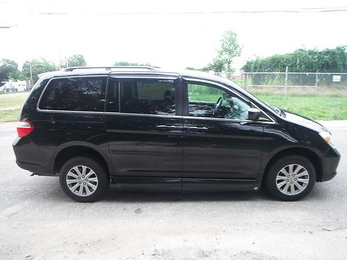 07 HONDA ODYSSEY TOURING HANDICAP VAN WHEEL CHAIR RAMP 83298 MILES LEATHER, US $22,500.00, image 11