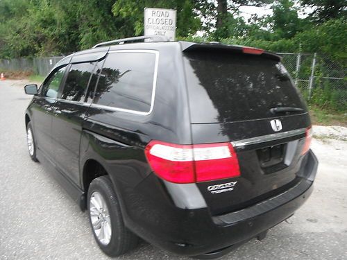 07 HONDA ODYSSEY TOURING HANDICAP VAN WHEEL CHAIR RAMP 83298 MILES LEATHER, US $22,500.00, image 15