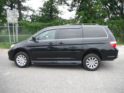 07 HONDA ODYSSEY TOURING HANDICAP VAN WHEEL CHAIR RAMP 83298 MILES LEATHER, US $22,500.00, image 16