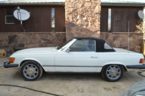 1974 mercedes 450sl, convertible, coupe